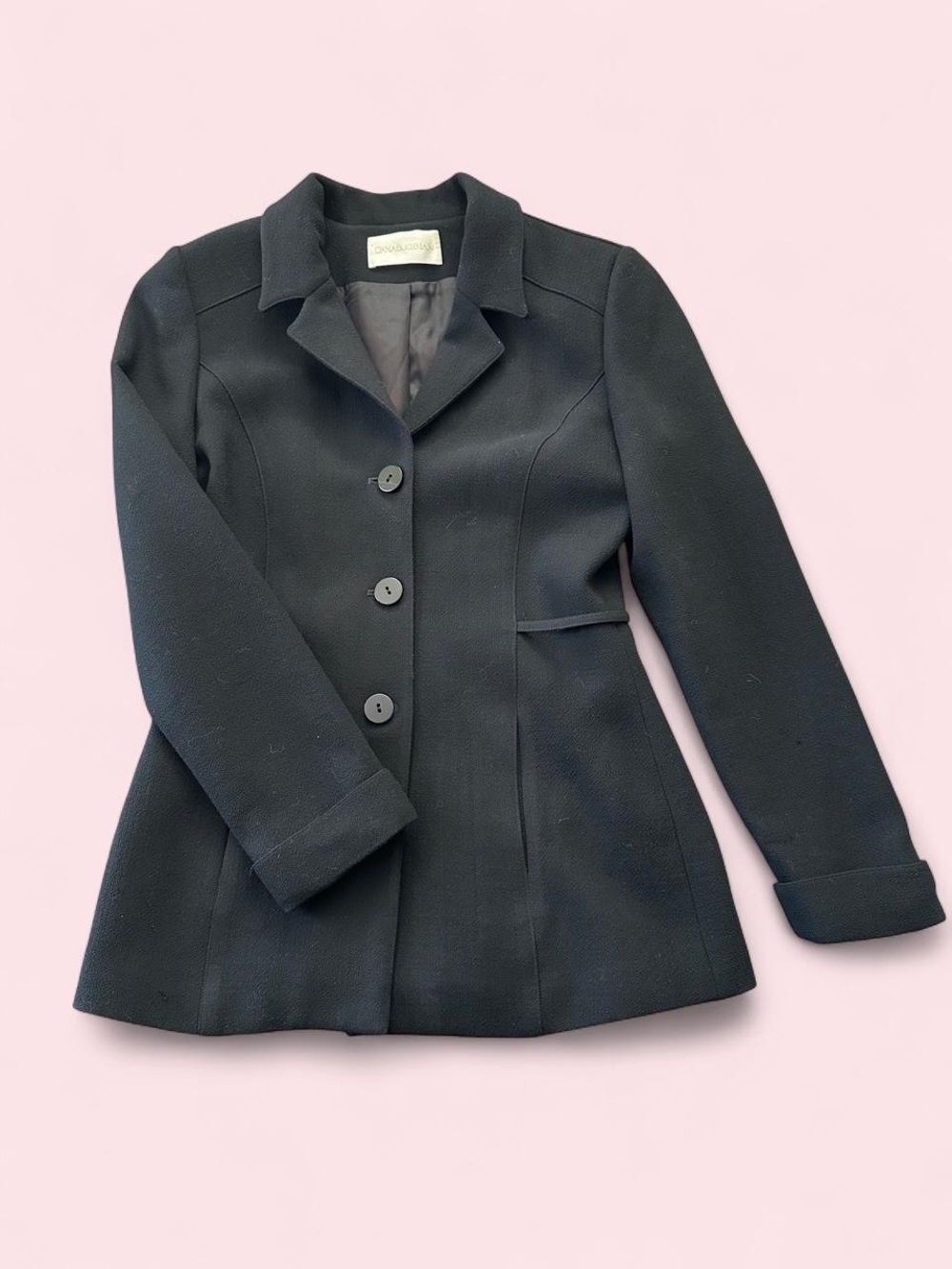 Dana Buchman Black Women's Tailored Blazer Jacket